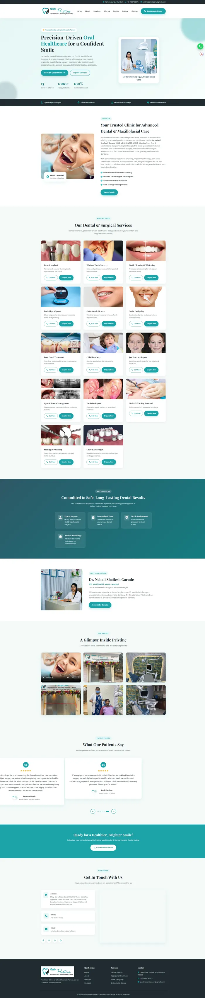 Pristine Maxillofacial & Dental